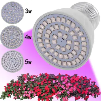 

LED Grow Light Spectrum 220V E27 2835 SMD Red+Blue LED Grow Light Bulb Indoor Plant Growth Lamp For Hydroponics Flowers Plants
