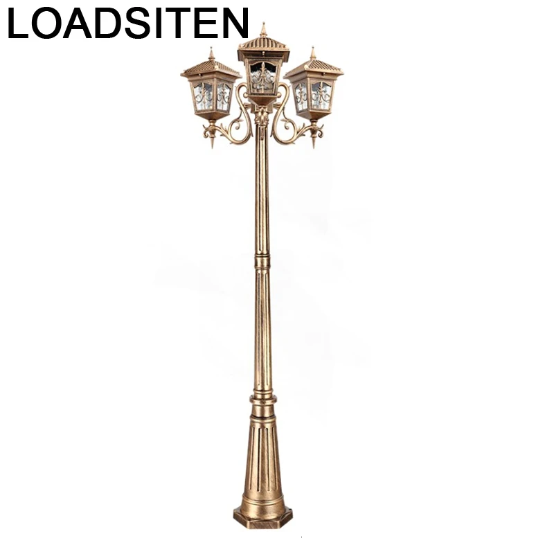 Наружная Светодиодная лампа Jalan Tuinlamp квадратная наружная - Цена: 