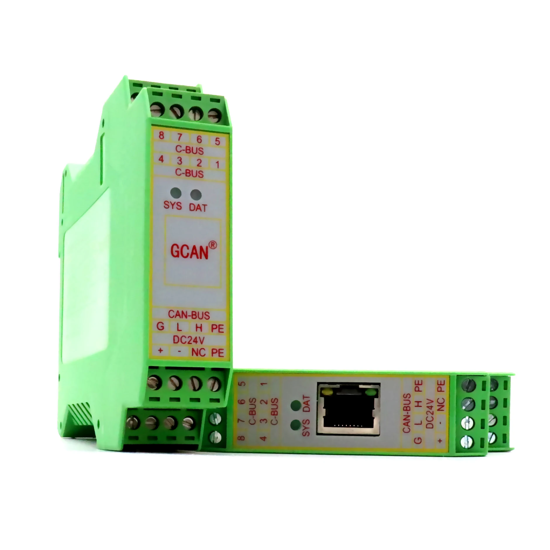 GCAN-204-Industrial-Grade-Modbus-RTU-to-CAN-Bus-Converter-with-DIN-Rail ...
