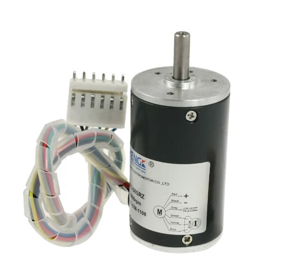 Brushless DC motor, BLDC-38SRZ-S, 12V, 24V, speed regulation, built-in drive