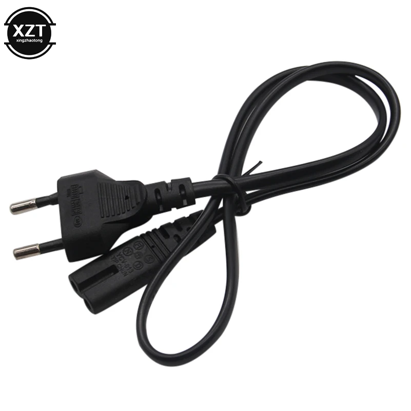 3 шт./компл. 0 6 м 2ft-Prong Pin AC EU кабель питания высококачественный провод проводник