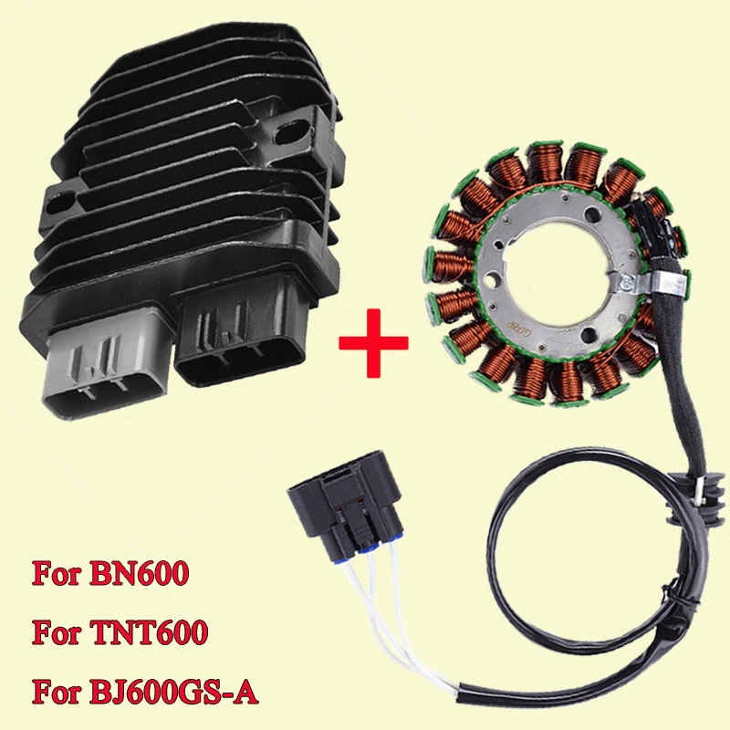 Stator Coil+voltage Regulator Rectifier For Benelli Tnt600 Bn600 Bj600gs-a  Bj600 Motorcycle Ignition Tnt Bn Bj 600 600gs-a - Motorcycle Ignition -  AliExpress