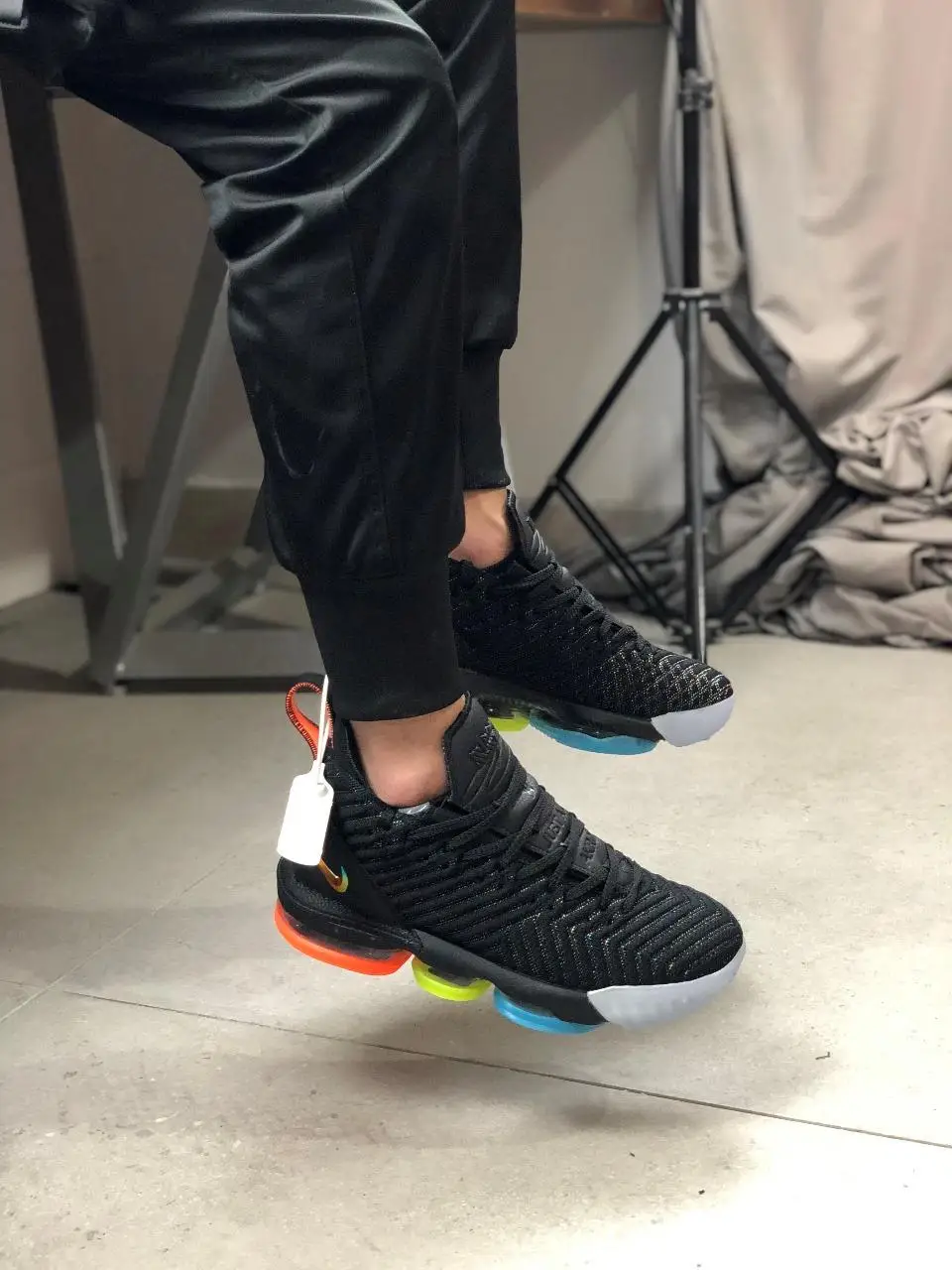 LeBron 16 16s XVI GS James Баскетбольная обувь, кроссовки, серый King I Promise Oreo Thru MVP, мужские кроссовки, 36-46
