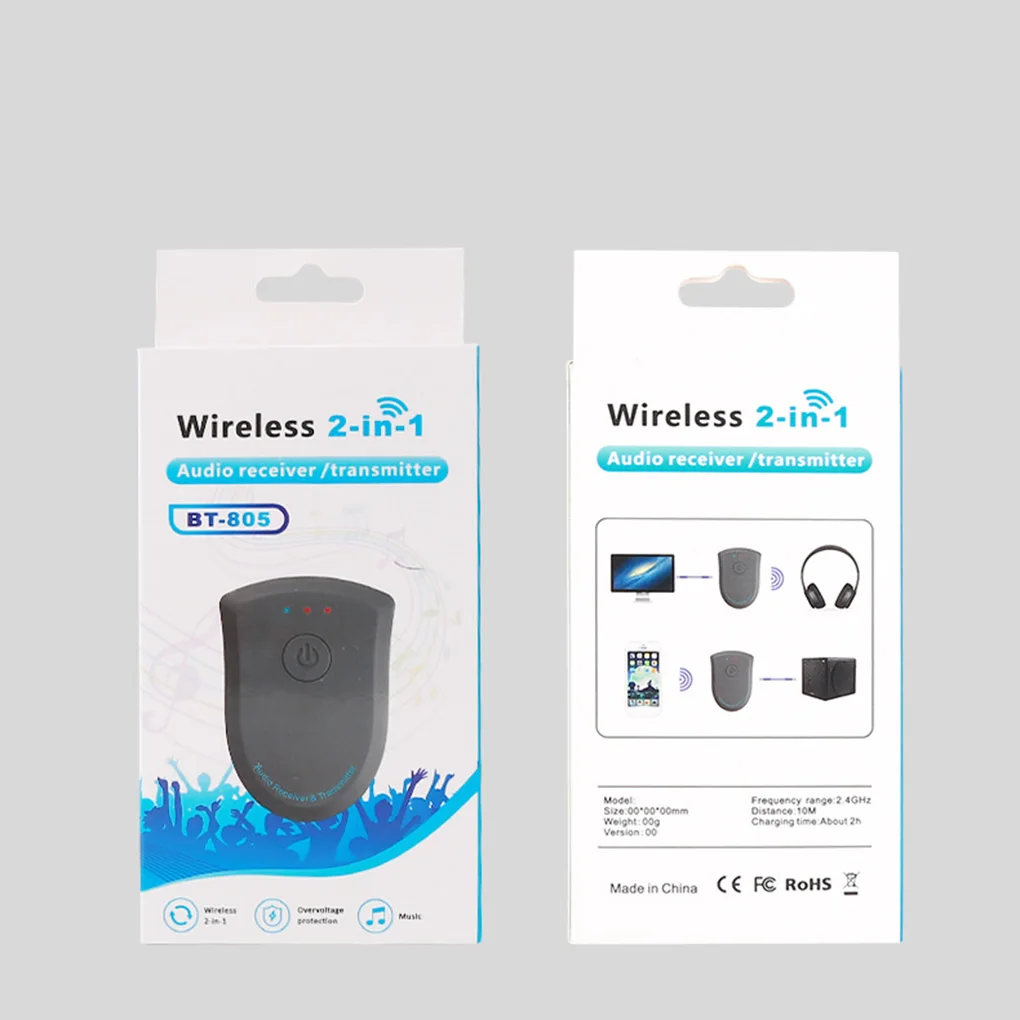 2 в 1 Bluetooth 4,2 приемник передатчик Bluetooth аудио для ТВ MP3 ПК 3,5 мм AUX аудио стерео беспроводной адаптер