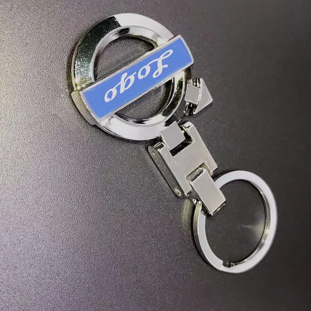 Metal Design Car Keychain Keyrings For v40 v60 C30 S80 Key Ring Holder Auto Accessorie Key Chain Logo Design Handbag Decoration