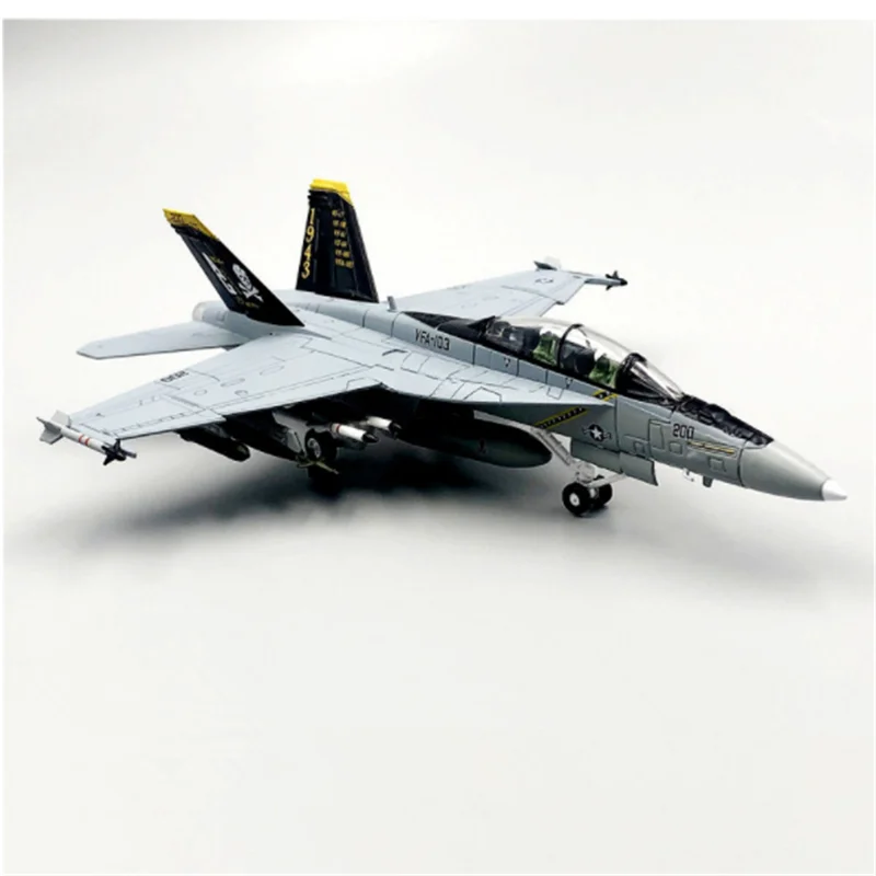 Коллекция 1:100 масштаб F/A-18F на основе носителя истребитель супер hornet модель самолета литой Сплав дисплей самолета для взрослых