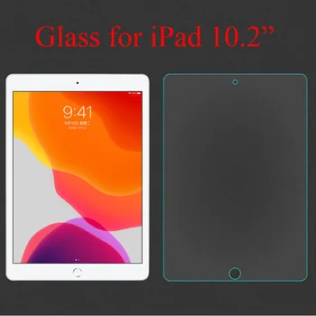 

Glass screen protector for Apple iPad 10.2 inch clear tempered glass film guard protection