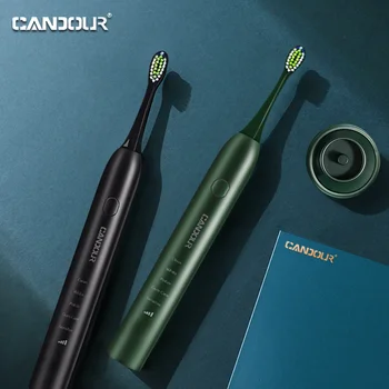 

CANDOUR CD5133 Sonic Electric Toothbrush Tooth Brush electric Ultrasonic Automatic Fast charge IPX7 Waterproof Tooth Clean