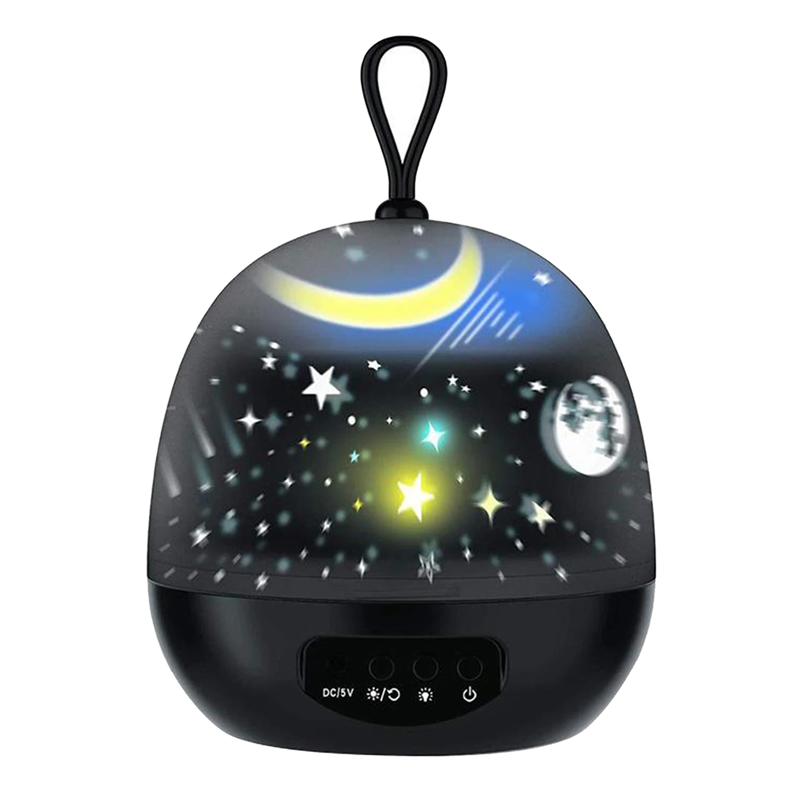 

Starry Night Light Projector 8 Color Changing USB Rechargable for Kids Bedroom