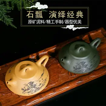

(new) manual flat stone gourd ladle gold section of the mud. Republic of chlorite are recommended by hand