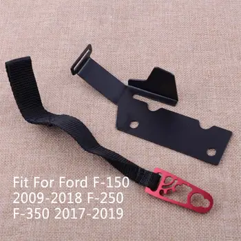 

CITALL 2pcs Car Rear Seat Release Pull Strap Belt Latch Kit Fit For Ford F-150 F-250 F-350