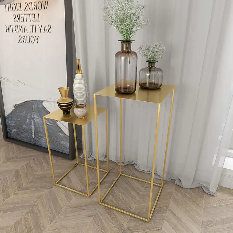 Nordic Sofa Shelf Rack Floor Net Red Simple Corner Table Iron Corner Table Square Small Coffee Table Side Table Light Luxury Nordic Sofa Shelf Rack Floor Net Red Simple Corner Table Iron Corner Table Square Small Coffee Table Side Table Light Luxury