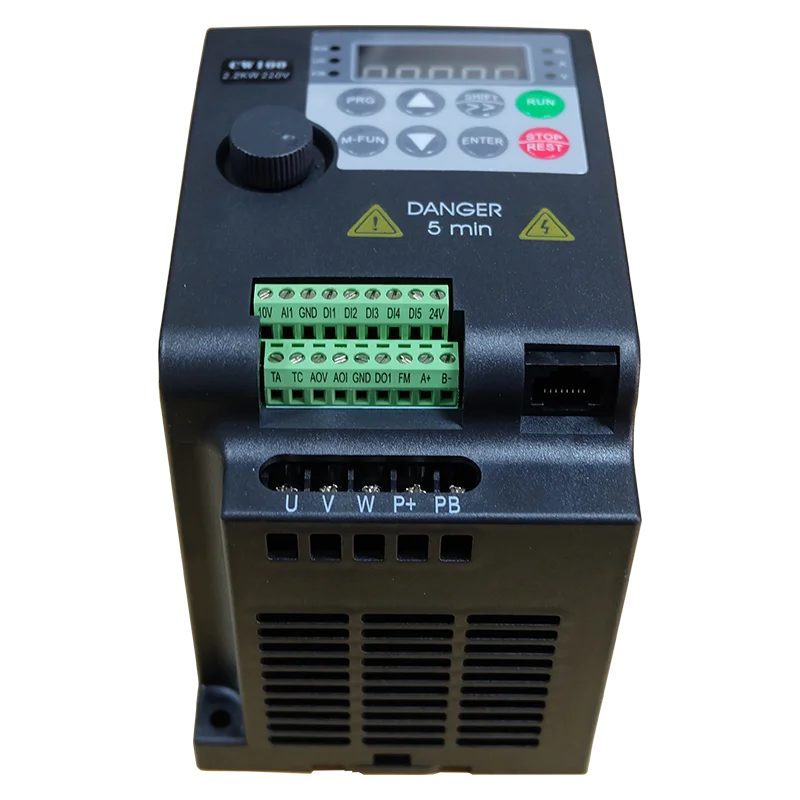 INVERTER FOTOVOLTAICO VFD All'avanguardia 2 2kw 3 Fasi 220V Uscita Per - Foto 9