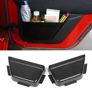 

2pcs Storage Box Auto Parts Organizer For Jeep Wrangler JK 2011-2017 ABS