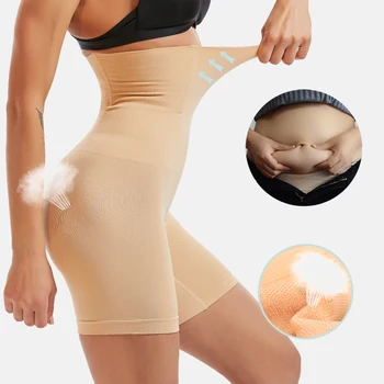 

High Waist Trainer Shaper Tummy Control Panties Hip Butt Lifter Body Slimming Underwear Modeling Strap Briefs Panty