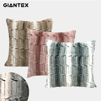 

GIANTEX Hot Sale Nordic Plush Sofa Cushion Cover ins Pillowcase Soft Waist Cushion Cover cojines decorativos para sofa