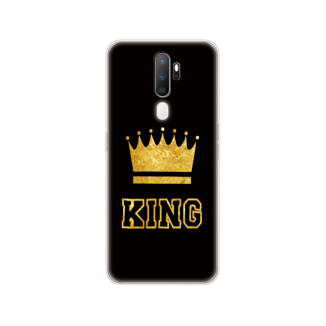 For Oppo A9 A5 2020 Case Soft TPU Phone Shell Back For OPPOA9 OPPOA5 A 9 Coque A 5 Cover Silicon Protective Funda 6.5" cat