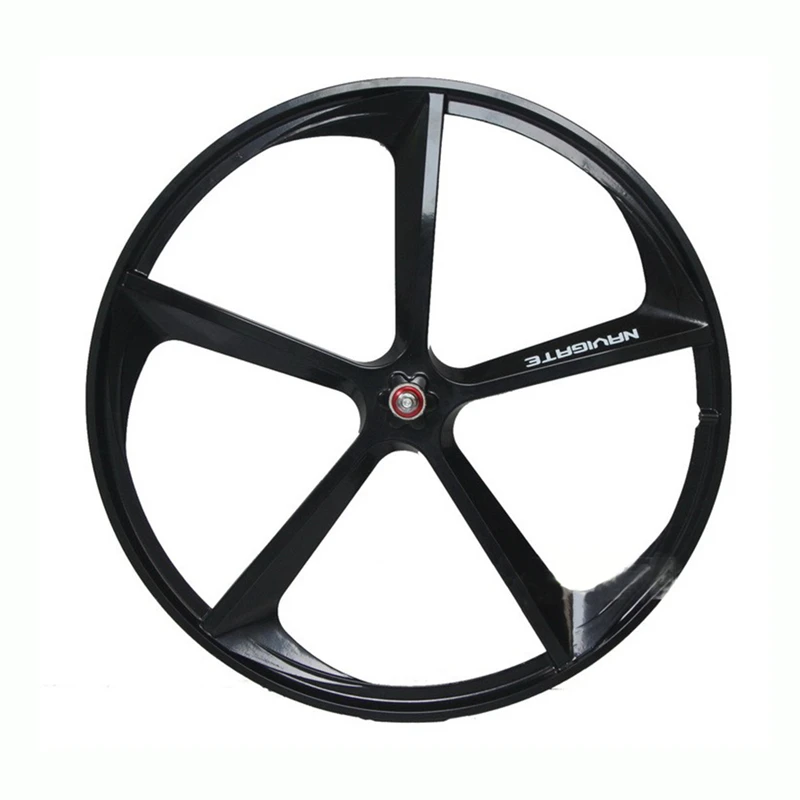 Magnesium Alloy Bike wheel 700C Wheel 5 Spokes Fixie Bicycle rim Front Rear Fixed Gear Rims Cycling Accessories | Спорт и