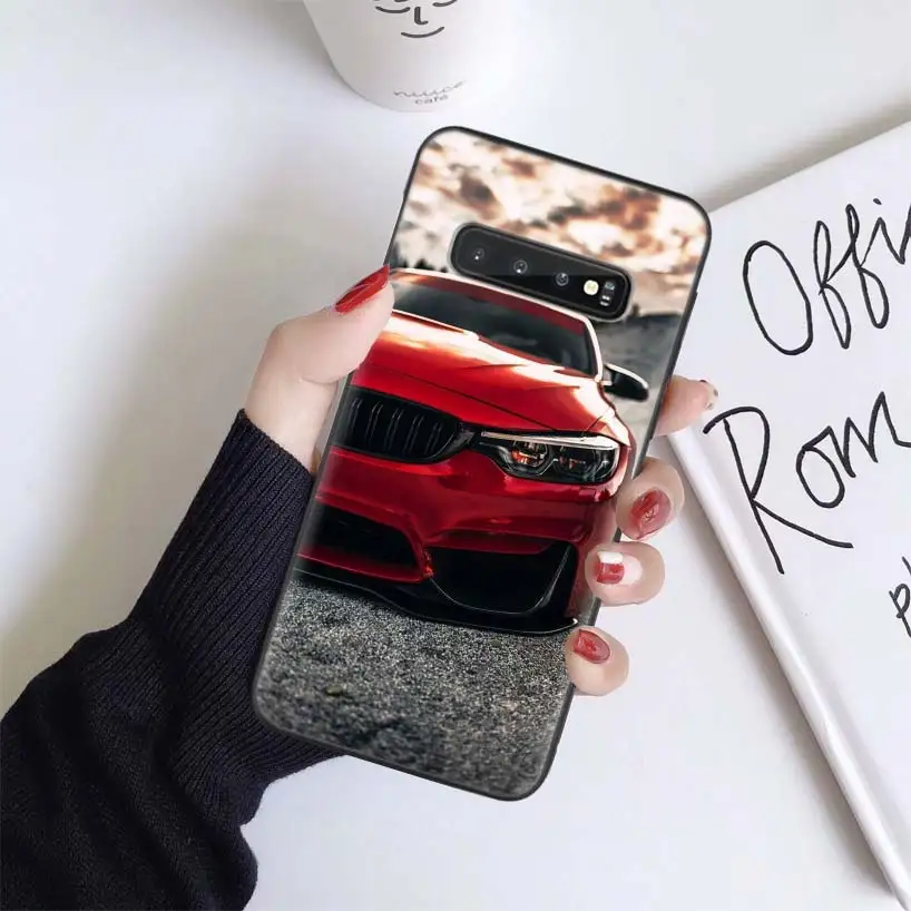 Blue Red for Bmw Case for Samsung Galaxy S10 Plus Lite Note 10 9 8 S9 4