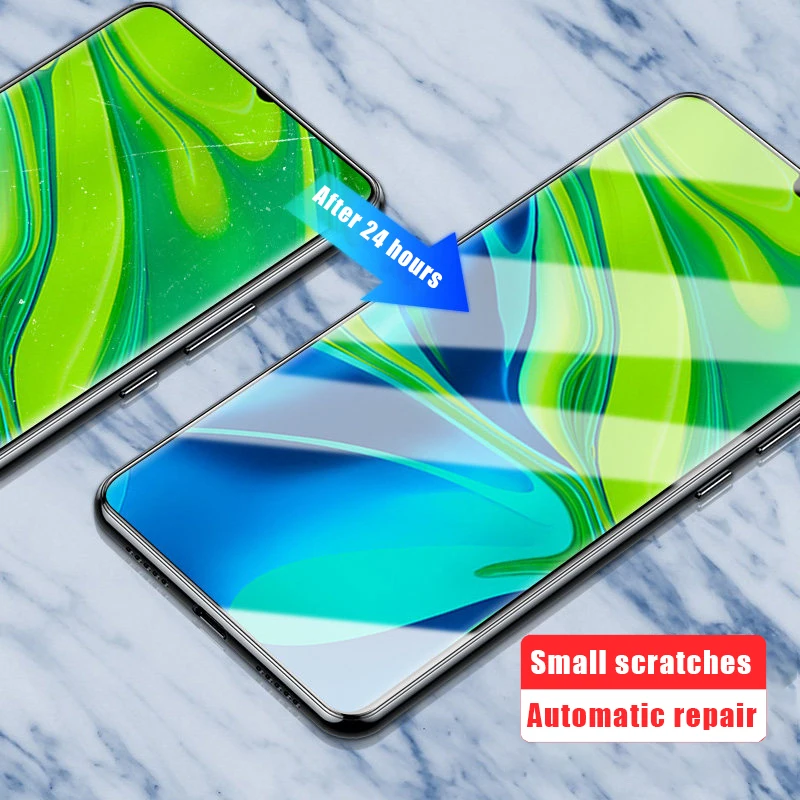 Экран протектор гидрогель пленка для Xiaomi Mi 9 9T cc9 профессиональная защитная пленка для Xiaomi Mi A2 A3 9 Lite cc9e 9x 9se с обмоткой эластичной пленкой