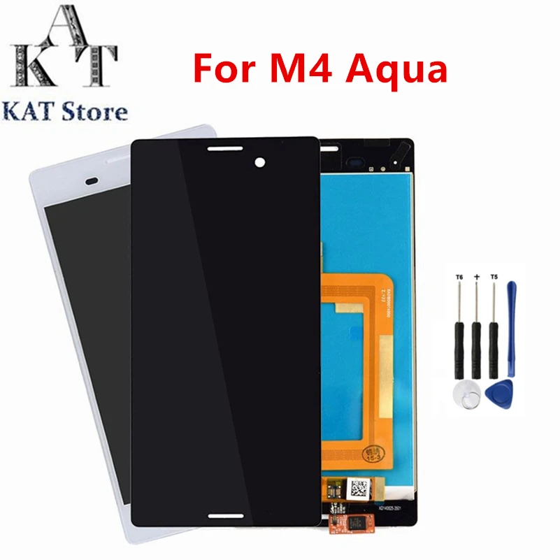 KAT 5.0&quot LCD Display Touch Screen For M4 Aqua E2303 E2333 E2353 Assembly Best After-sales service | Мобильные телефоны и