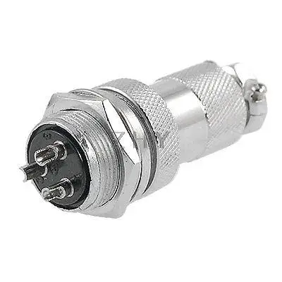

3-Pin Electric Deck Aviation Circular Connector AC 250V 20A