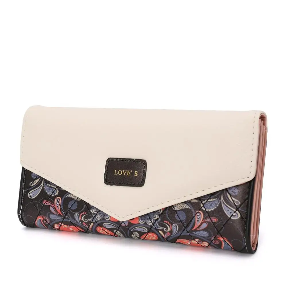 

Long Ladies Leather Women Wallets Portfolio Luxury Brand Designer Female Clutch Coin Purses Money Bag Cuzdan Walet Pocket Vallet