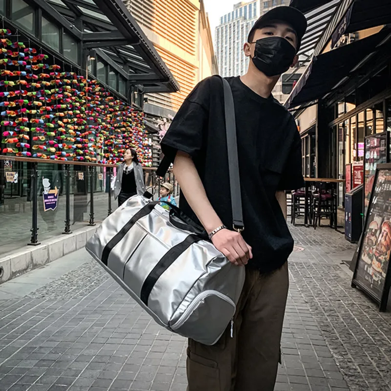 BXX Sac/ большая емкость портативный багажный пакет короткая дорожная сумка унисекс водонепроницаемый бодибилдинг, тренировка пакет ZD924