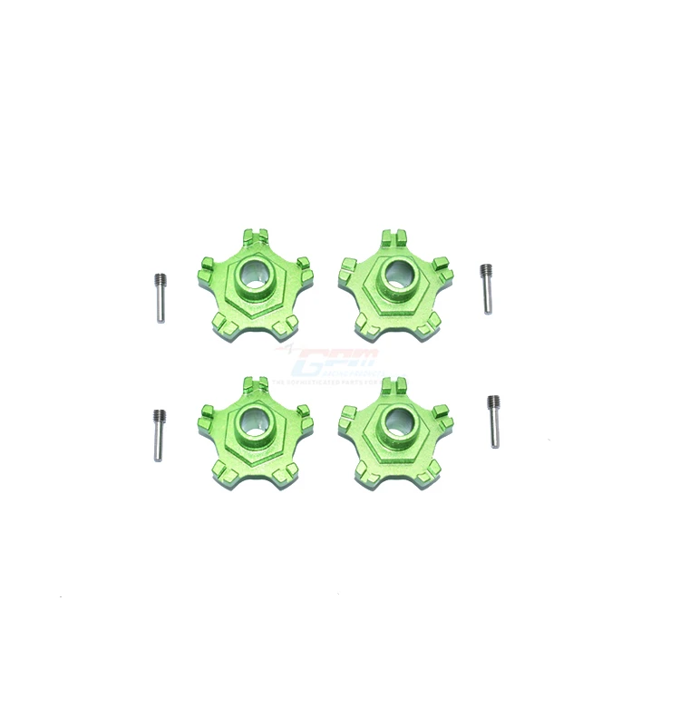 Roda de Alumínio Hex + 6mm para 1 Arrma Infração 6 s Blx All-road Street Bash-ara109001 rc Atualizar Gpm - 7 4wd 10 para 1 7 4wd arrma infração 6