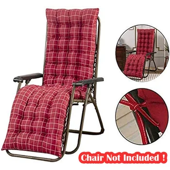 

Outdoor Garden Sun Lounger Replacement Cushion Pads for Garden Sun Lounger Recliner Chair Seat Patio Pad 48*120cm/48*155cm