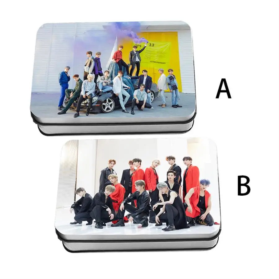 

Kpop Seventeen Hit Polaroid Lomo Photo Card Jeonghan Joshua Collective Cards The8 DK HD Photocard 40pcs/set