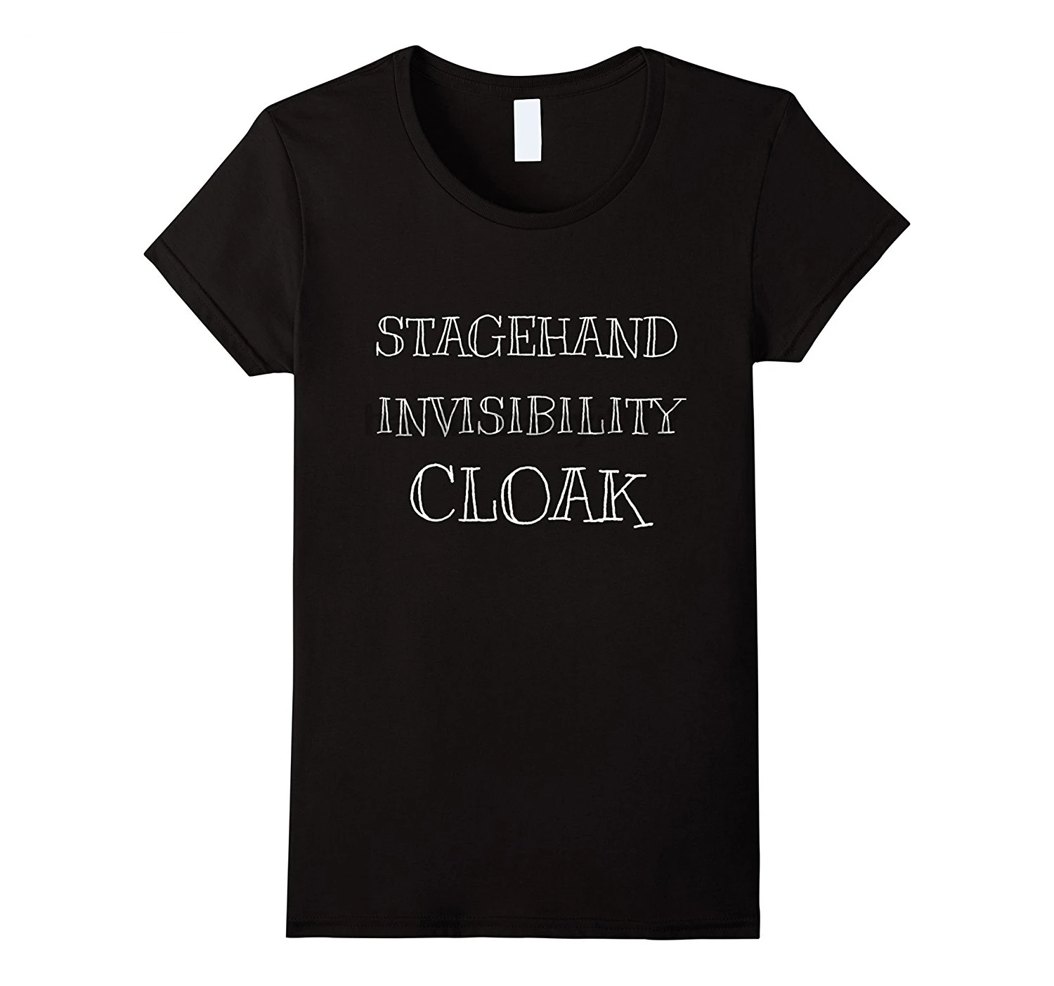Stagehand Invisibility Cloak Funny Theatre Shirt sun men T-shirt | Мужская одежда