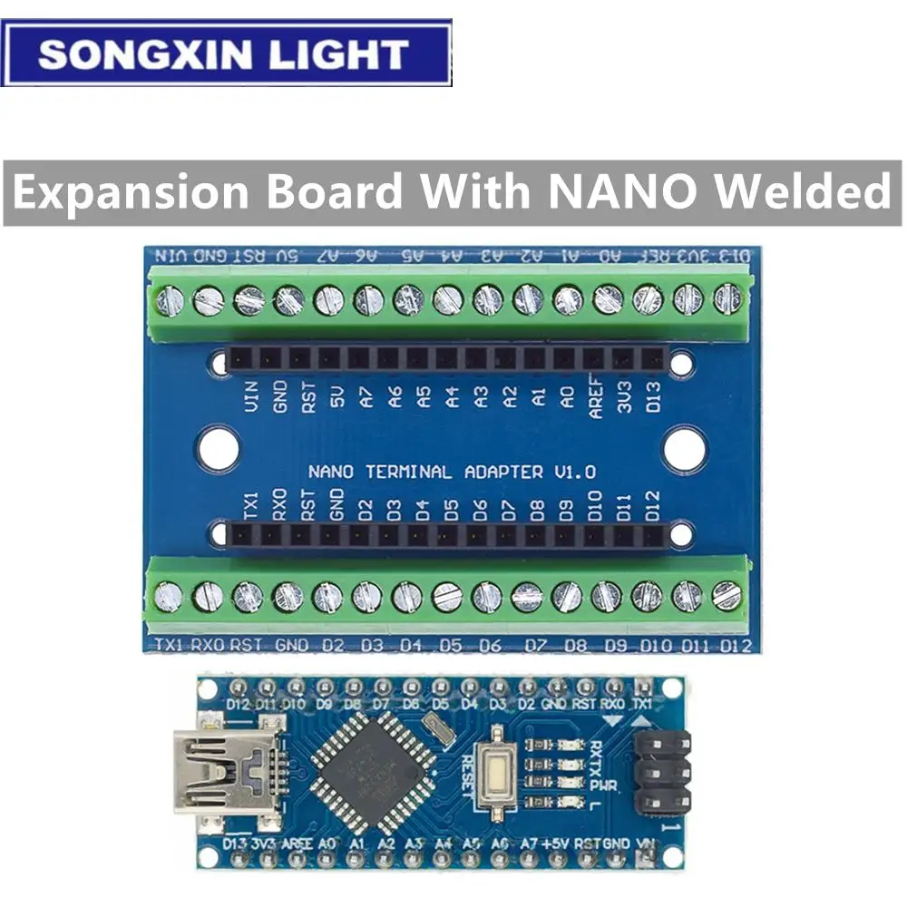 Neuer Nano 3.0 mit dem Bootloader-kompatiblen Nano-Controller für Arduino CH340 USB-Treiber 16 MHz Nano V3.0 ATMEGA328P/168P – Detail 3