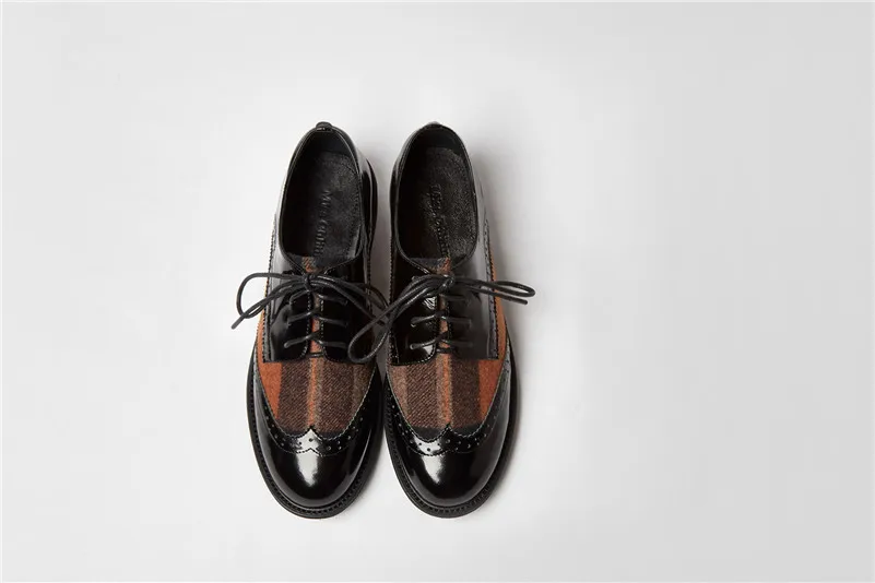 FEDONAS/весенние винтажные туфли с перфорацией типа «броги»; качественные женские туфли-лодочки из натуральной кожи; Повседневная офисная обувь; модная женская обувь на высоком каблуке