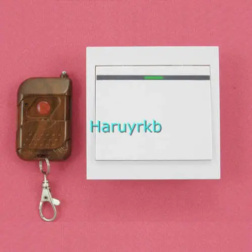 

AC 220V 1CH RF беспроводной пульт дистанционного управления приемник домашний настенный светильник переключатель 86 Тип