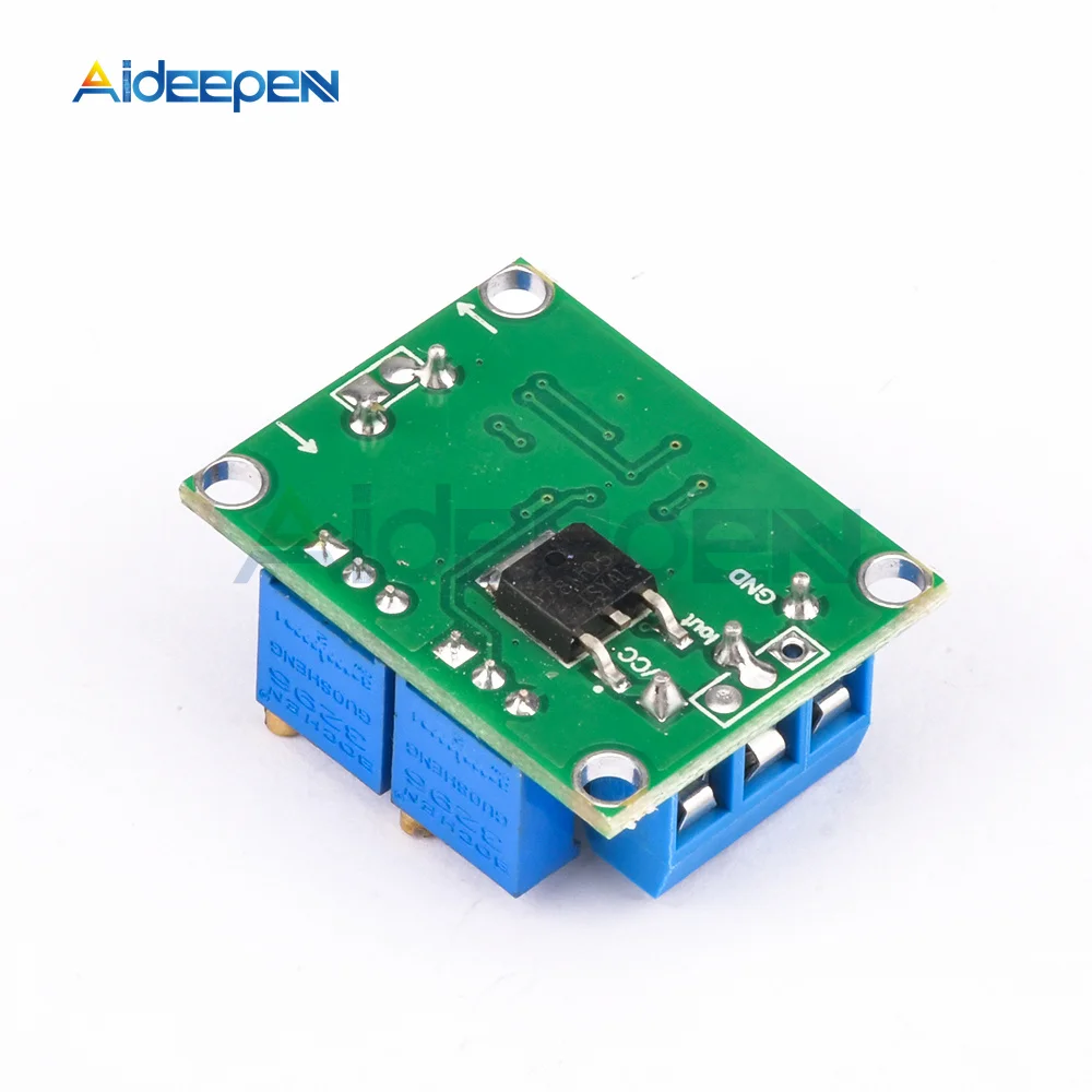 Voltage To Current Signal Conversion Module 0-2.5V/3.3V/5V/10V/15V/24V to 4-20mA Voltage Transmitter Signal Converter Module 6