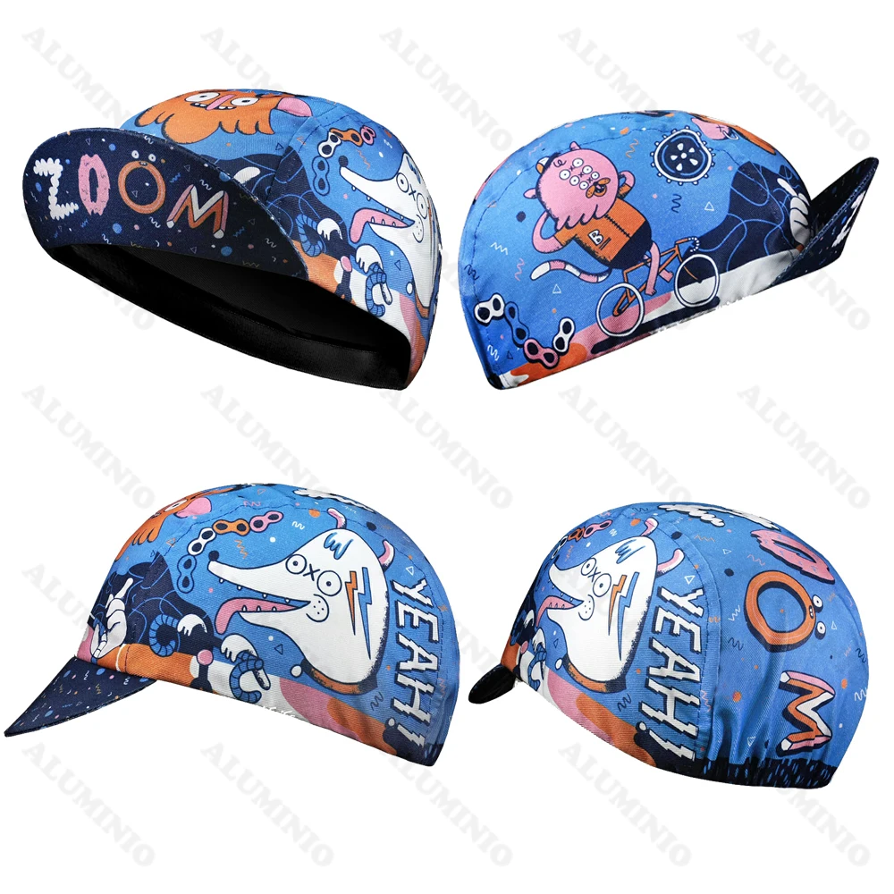 ZOOM YEAH Creative Cycling Cap Classic Interesting Summer Hats Retro Breathable Blue | Спорт и развлечения