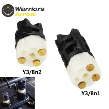 

For Mercedes Benz 7G Auto Accessory Automatic Transmission Solenoid 722.9 2 Pcs/Set Control Module Sensor Y3/8n1 Y3/8n2