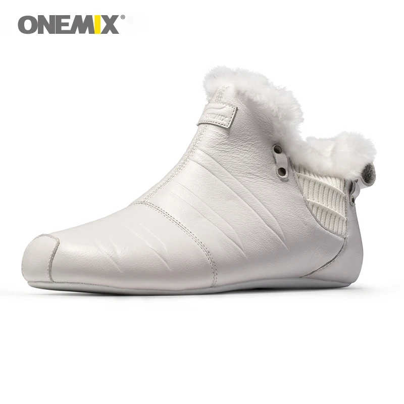 Лидер продаж мужские и женские теплые домашние прогулочные туфли ONEMIX слипоны