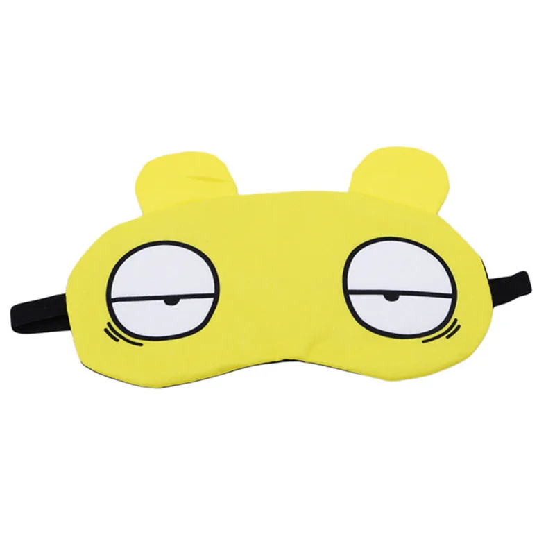 Spring Summer Fashion Cute Cartoon Cat Sleep Eye Mask Padded Shade Cover Travel Relax Aid
