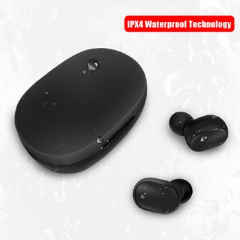 

Wireless Communication Headset Earbuds Earphone with Mic Charging Box UY8