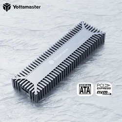 Yottamaster – boîtier pour disque dur externe SATA SO2 C3, M.2 NVMe SSD, USB 3.1 Gen 2, 10 Gbps, UASP, 2 to Max, m key B & M Key 