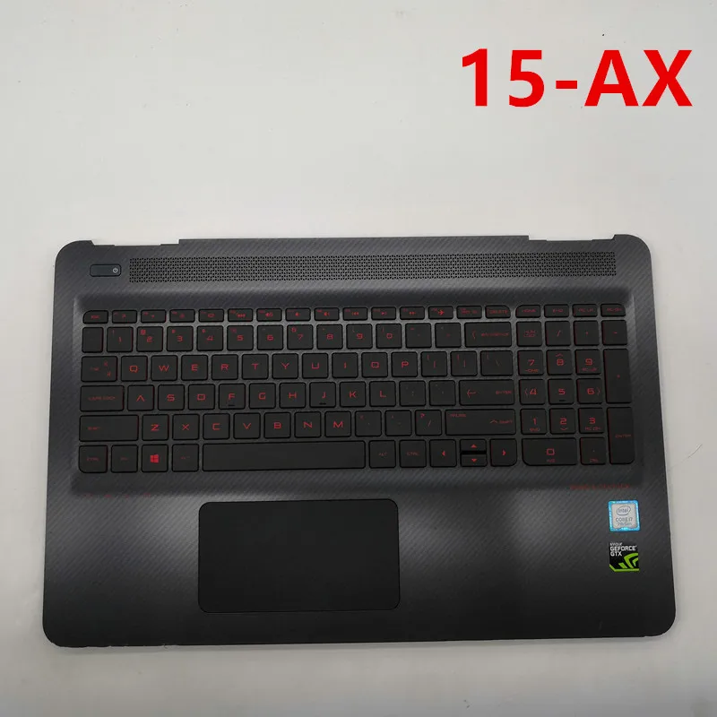 Оригинал на 95% новый для hp OMEN 15-AX 15-AX019TX AX016TX 15-AX015TX США раскладка Упор рук Touc ad