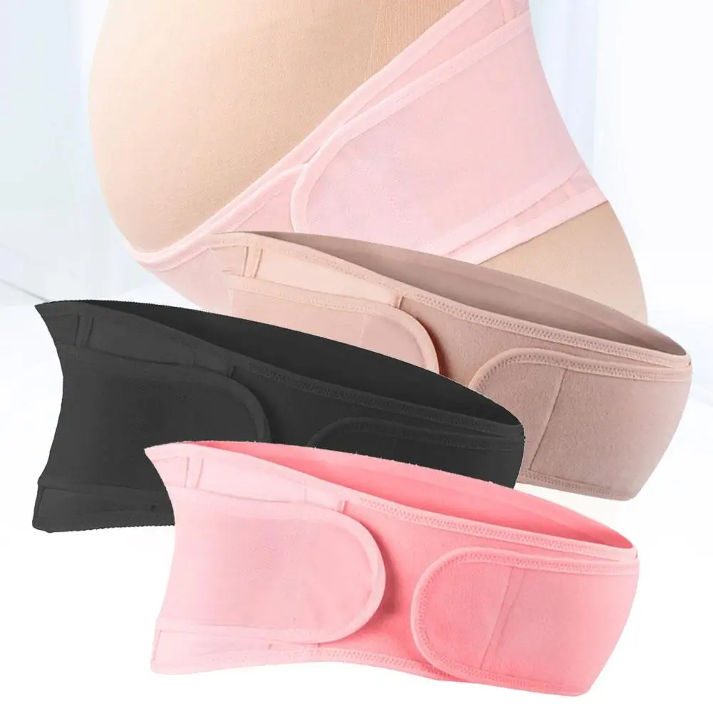Бандаж для живота для беременных женщин, дышащая Защитная повязка на талию для беременных и послеродовых женщин
