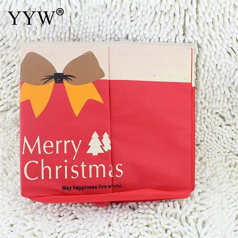 Merry Christmas Xmas New Year Navidad Natal Decoration Gifts Storage Box Decorations For Home Noel Ornaments Big Gift Box Goods