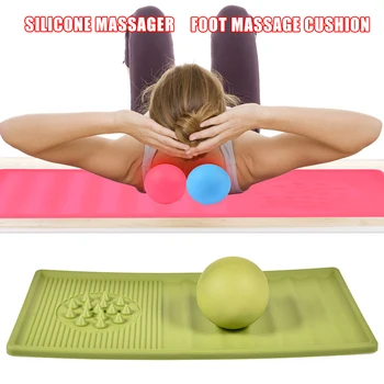 

High Quality Silicone Massager Kit Foot Massage Pad Wrist Shoulder Neck Massage Ball Relieve Pain Fatigue MD88