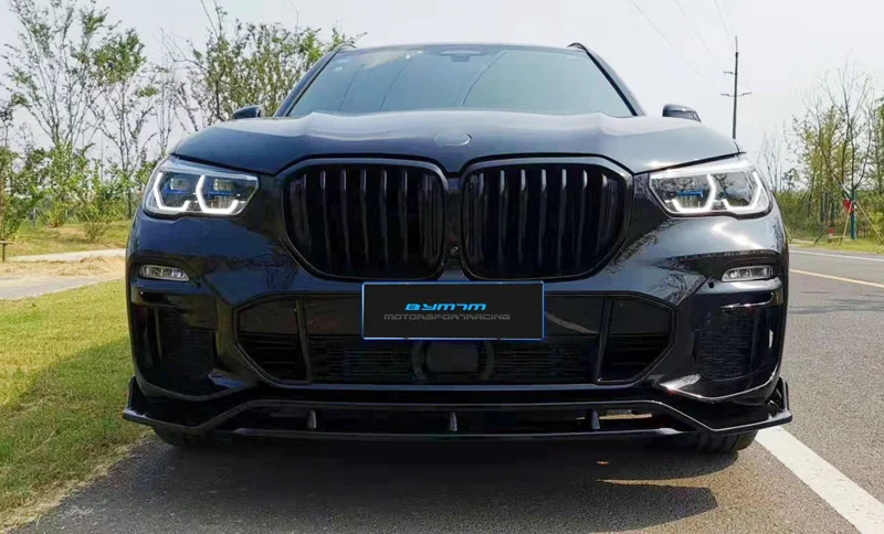 Однолинейный стиль яркий черный Передний Бампер решетка для BMW X5 G05|Гоночные