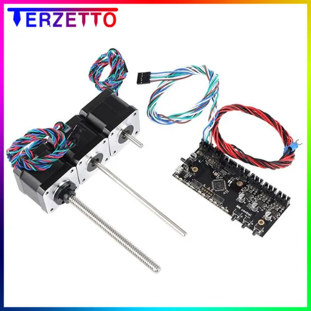 Prusa I3 MK3 Multi Materials 2.0 Board MMU2 Board with Power Signal Wire and Motors Kit Prusa I3 MMU2.0 Lead Screw Motor Kit Board and Motors Kit