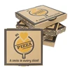 Wholesale 35 CM 9 Inch Pizza Box Package Carton Supplier Custom Design Printed Packing Bulk Cheap Pizza Boxes With Logo 1