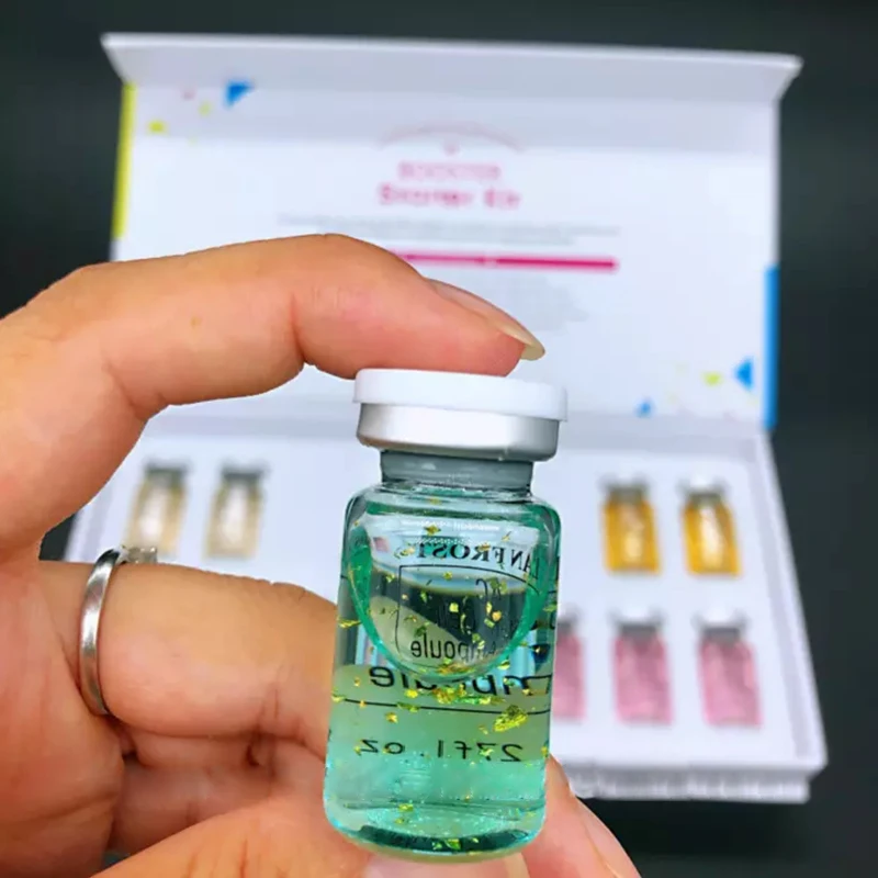 BB Dermawhite свечение мезо отбеливающая сыворотка ампула стартовый набор микс оттенков осветляющая основа для PRP уход за кожей лица